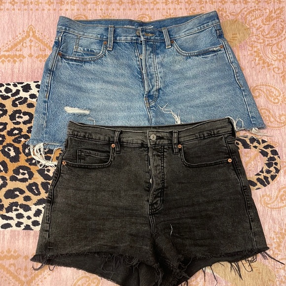 Old Navy Pants - 2 Pairs|Old Navy Sky-Hi A-Line Denim Shorts